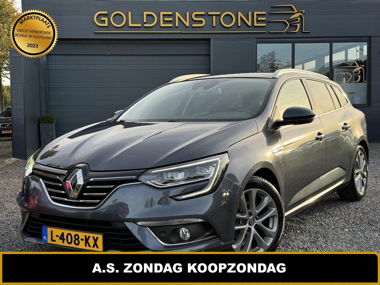 Renault Mégane Estate - 1.3 TCe GT-Line Automaat,1e Eigenaar,Navi,Clima,Cruise Adaptief,Camera,Leder,Trekhaak,APK - AutoWereld.nl