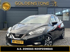 Nissan Micra - 0.9 IG-T N-Connecta 2e Eigenaar, Navi, Clima, Cruise, 360 Camera, Bose Geluid, N.A.P, APK