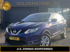 Nissan Qashqai - 1.2 Connect Edition Navi, Clima, Cruise, LM Velgen, Trekhaak, Camera, Nieuwe APK Bij Aflev