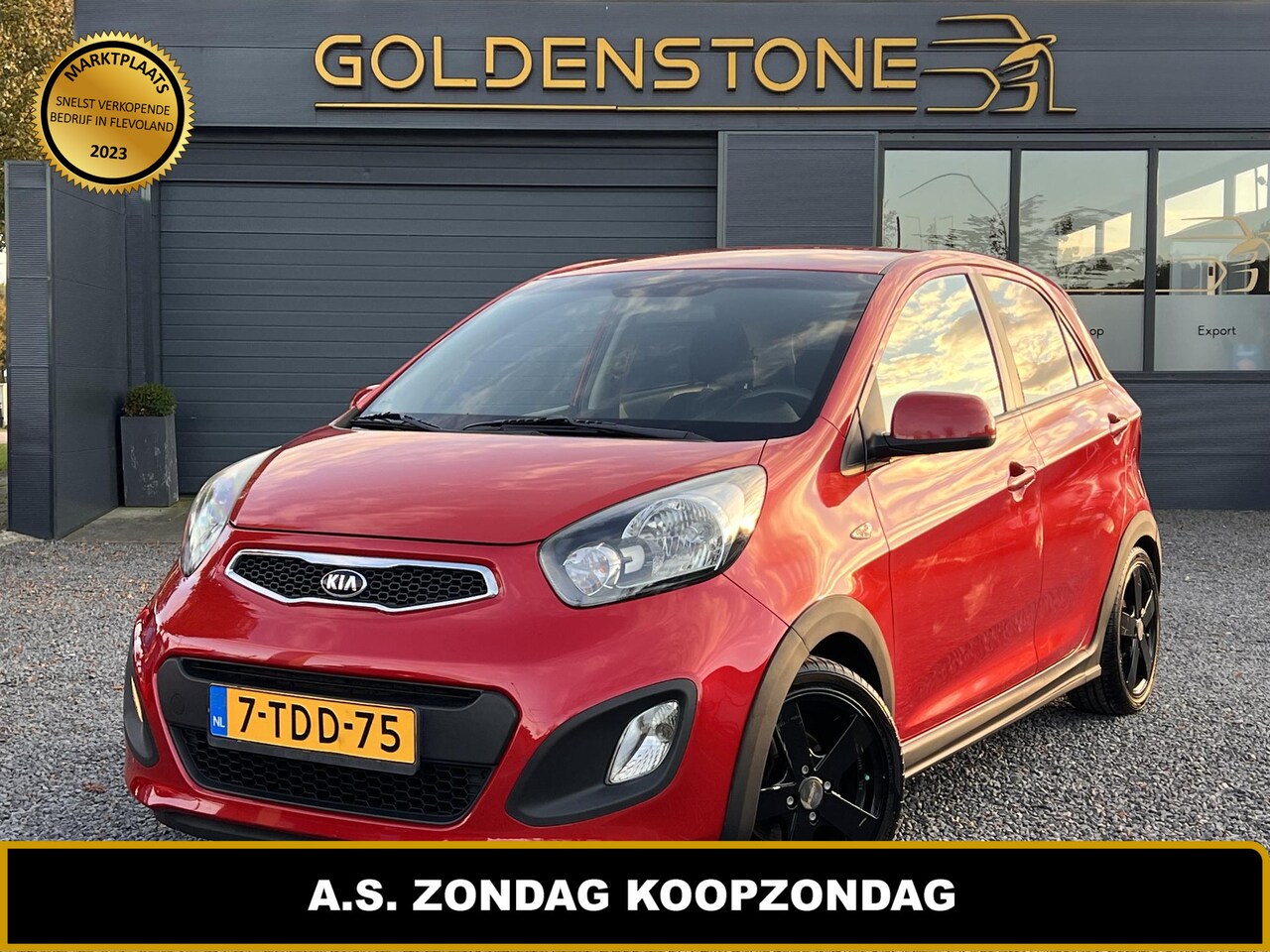 Kia Picanto - 1.0 CVVT ISG R-Cross 2e Eigenaar,Navi,Airco,5 Deurs,4xElekt Ramen,Bluetooth,Lmv,Nieuwe Apk - AutoWereld.nl