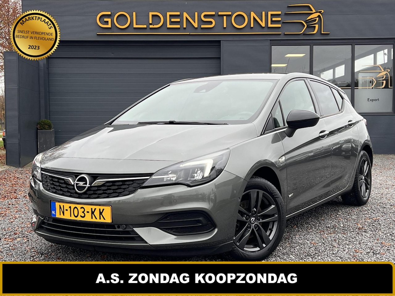 Opel Astra - 1.2 Business Edition 2e Eigenaar,Navi,Camera,Cruise,Clima,PDC V+A,N.A.P,APK tot 10-2025 - AutoWereld.nl