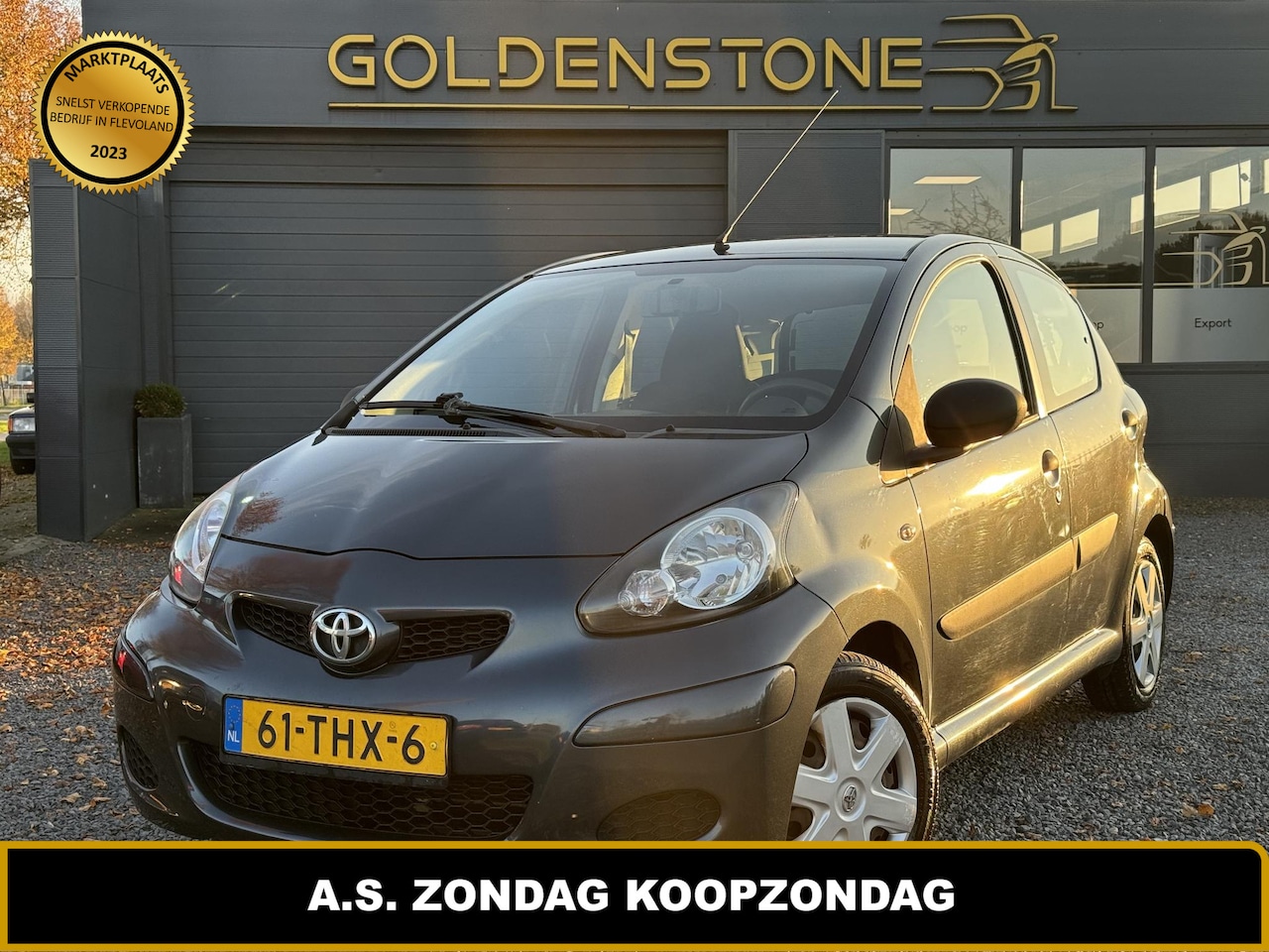 Toyota Aygo - 1.0-12V Now 1e Eigenaar,Airco,NL Auto,Elek Ramen,5 Deuren,Zeer Zuinig,Weinig KM,N.A.P,Nieu - AutoWereld.nl