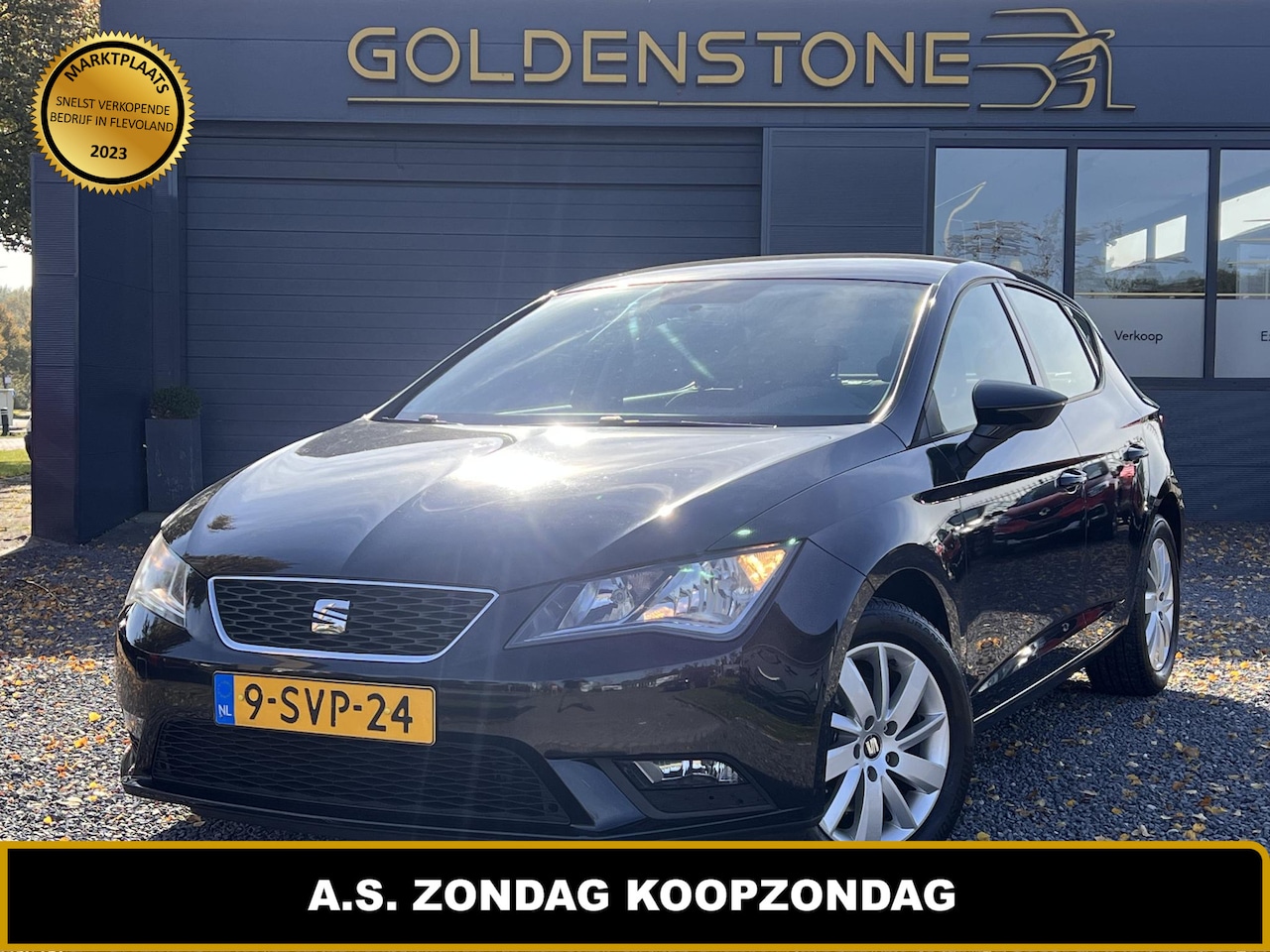 Seat Leon - 1.2 TSI Enjoy 1e Eigenaar,Navi,Airco,Cruise,LM Velgen,Elek Ramen,N.A.P,APK bij Aflevering - AutoWereld.nl