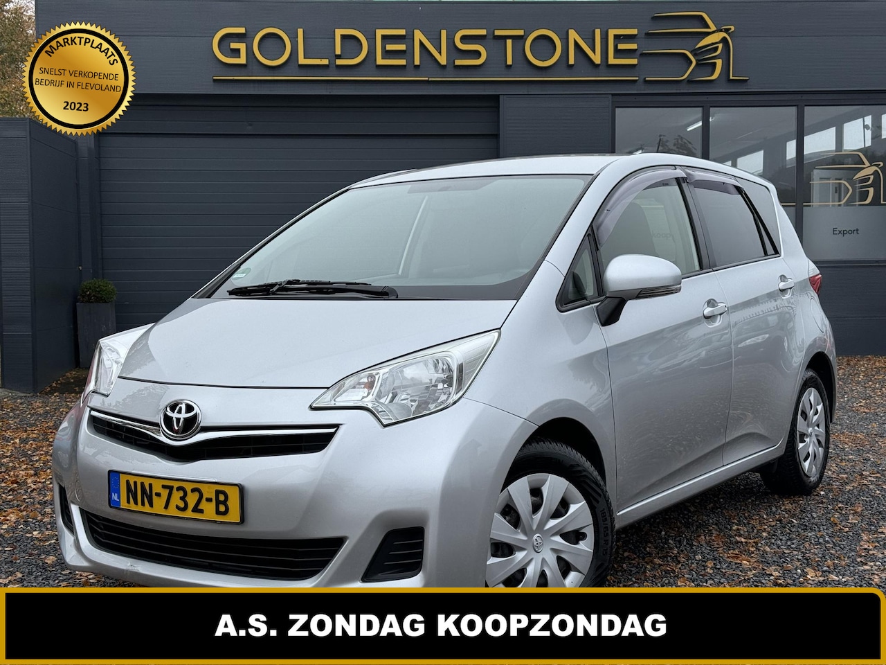 Toyota Verso S - 1.3 VVT-i Aspiration Automaat,Bluetooth,Airco,Camera,Elek Ramen,APK tot 07-2025 - AutoWereld.nl