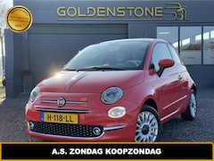 Fiat 500 - 1.2 Lounge 2e Eigenaar, Navi, Panoramadak, Bluetooth, Cruise, PDC, LM Velgen, APK bij Afle