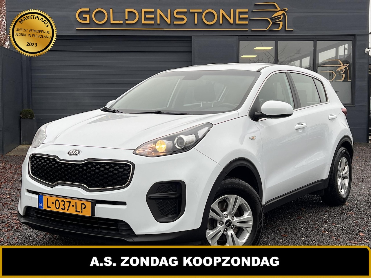 Kia Sportage - 1.6 GDI ComfortLine 1e Eigenaar,Airco,PDC,Bluetooth,Cruise,Trekhaak,Elek,ramen,APK tot 07- - AutoWereld.nl