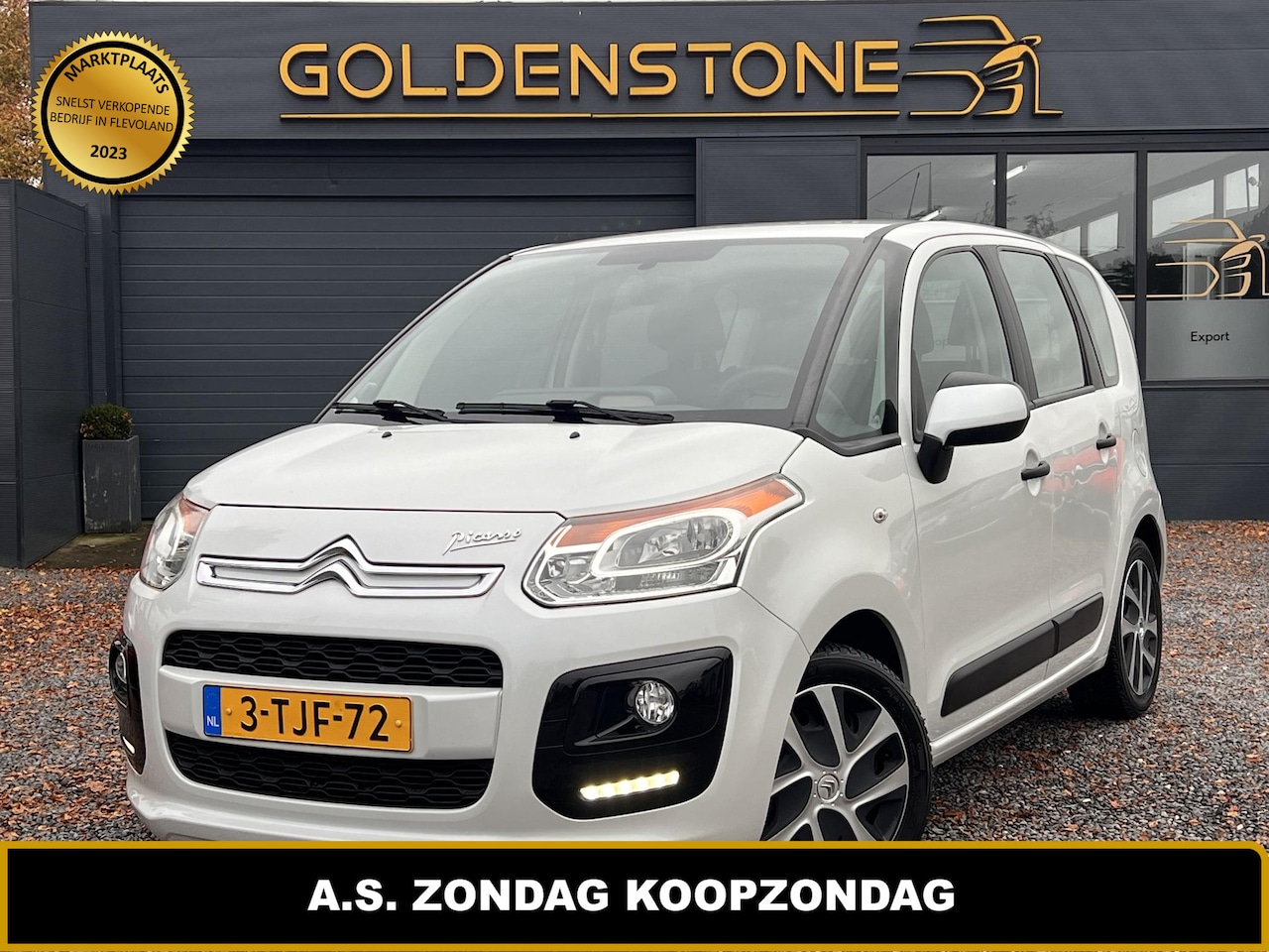 Citroën C3 Picasso - 1.6 VTi Tendance 1e Eigenaar,Navi,Airco,Cruise,Trekhaak,120pk,N.A.P,APK bij Aflevering - AutoWereld.nl