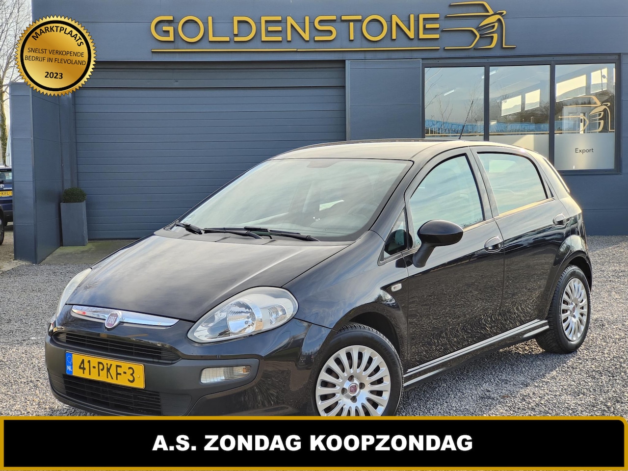 Fiat Punto Evo - 1.3 M-Jet Dynamic 1e Eigenaar,Airco,Cruise,Elek Ramen,N.A.P,Nieuwe Apk bij Aflevering - AutoWereld.nl