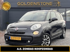 Fiat 500 L Living - 0.9 TwinAir Lounge 2e Eigenaar, Navi, Camera, Cruise, Clima, PDC, Leder, N.A.P, Nieuwe APK