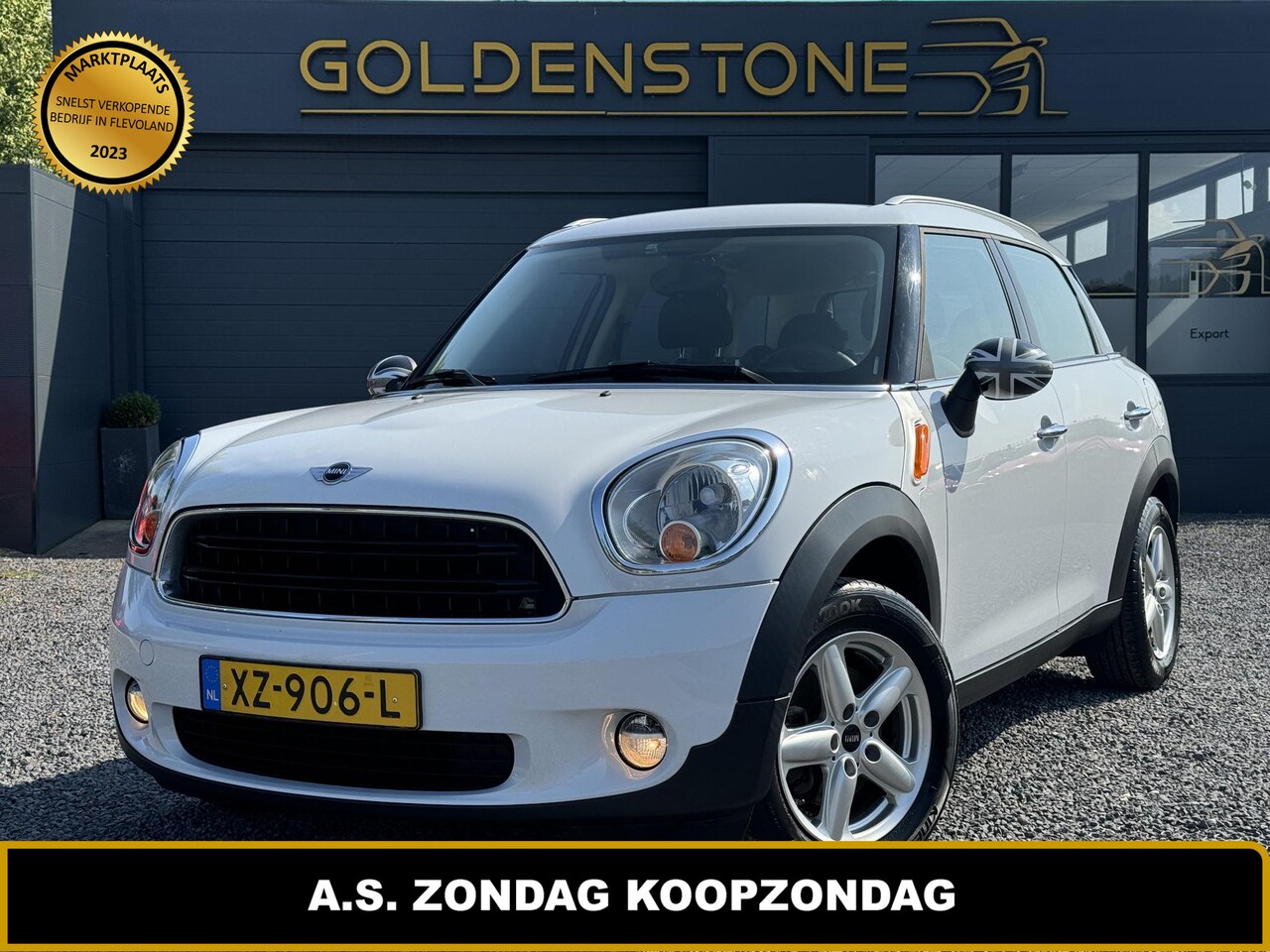 MINI Countryman - Mini 1.6 One Knockout Edition 1e Eigenaar,Airco,LM Velgen,Elek Ramen,Nieuwe Apk bij Afleve - AutoWereld.nl