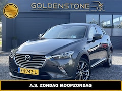 Mazda CX-3 - 2.0 SkyActiv-G 120 GT-Luxury 2e Eigenaar, Navi, Clima, Cruise, Leder, Camera, HY Display,