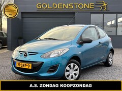 Mazda 2 - 2 1.3 Cool Bj 2011, Airco, N.A.P, Zeer Zuinig, Nieuwe Apk bij Aflevering