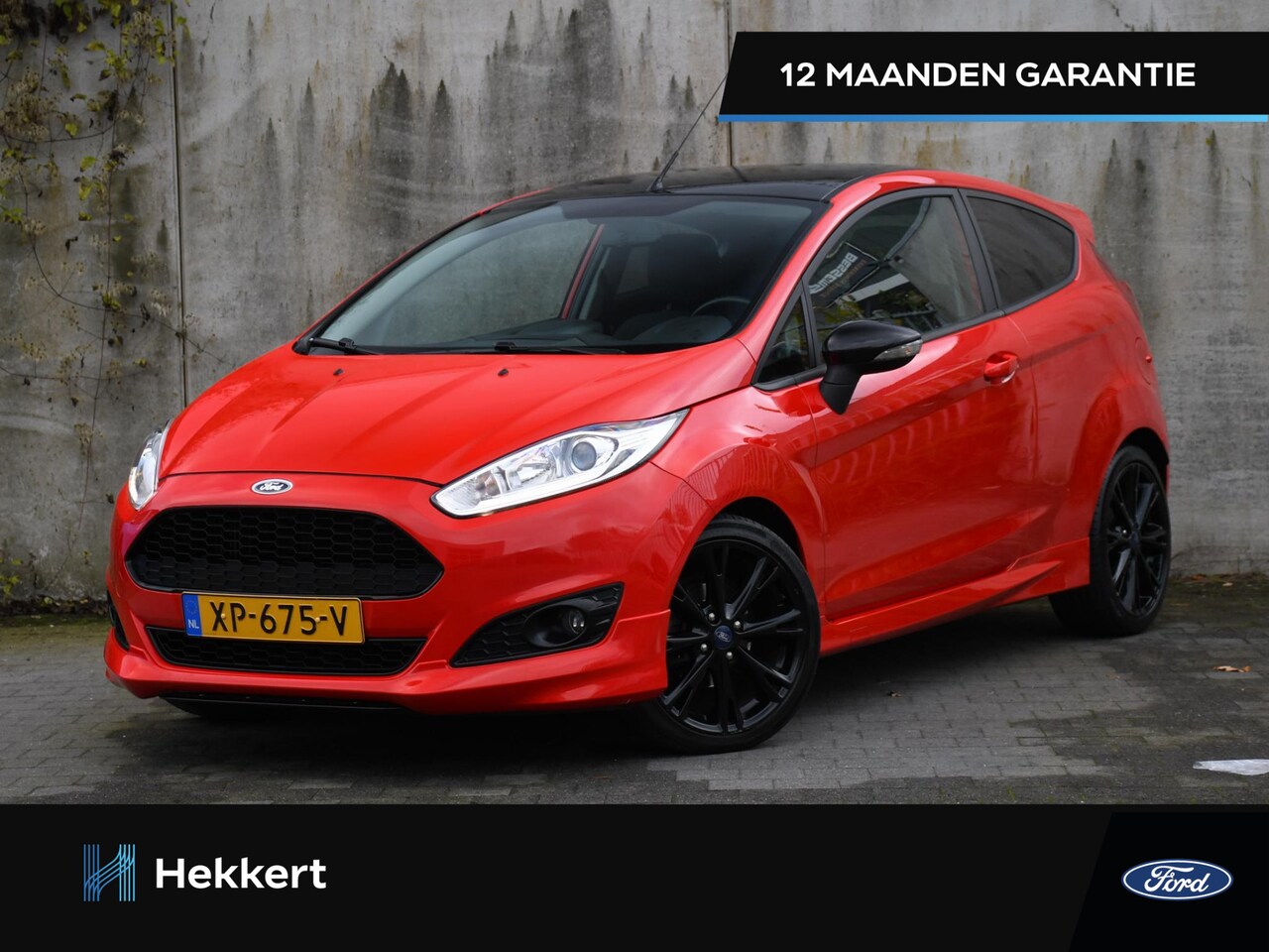 Ford Fiesta - Red Edition 1.0 EcoBoost 140pk PDC ACHTER | QUICK CLEAR | 17''LM | NAVI | AIRCO | LED DAGR - AutoWereld.nl