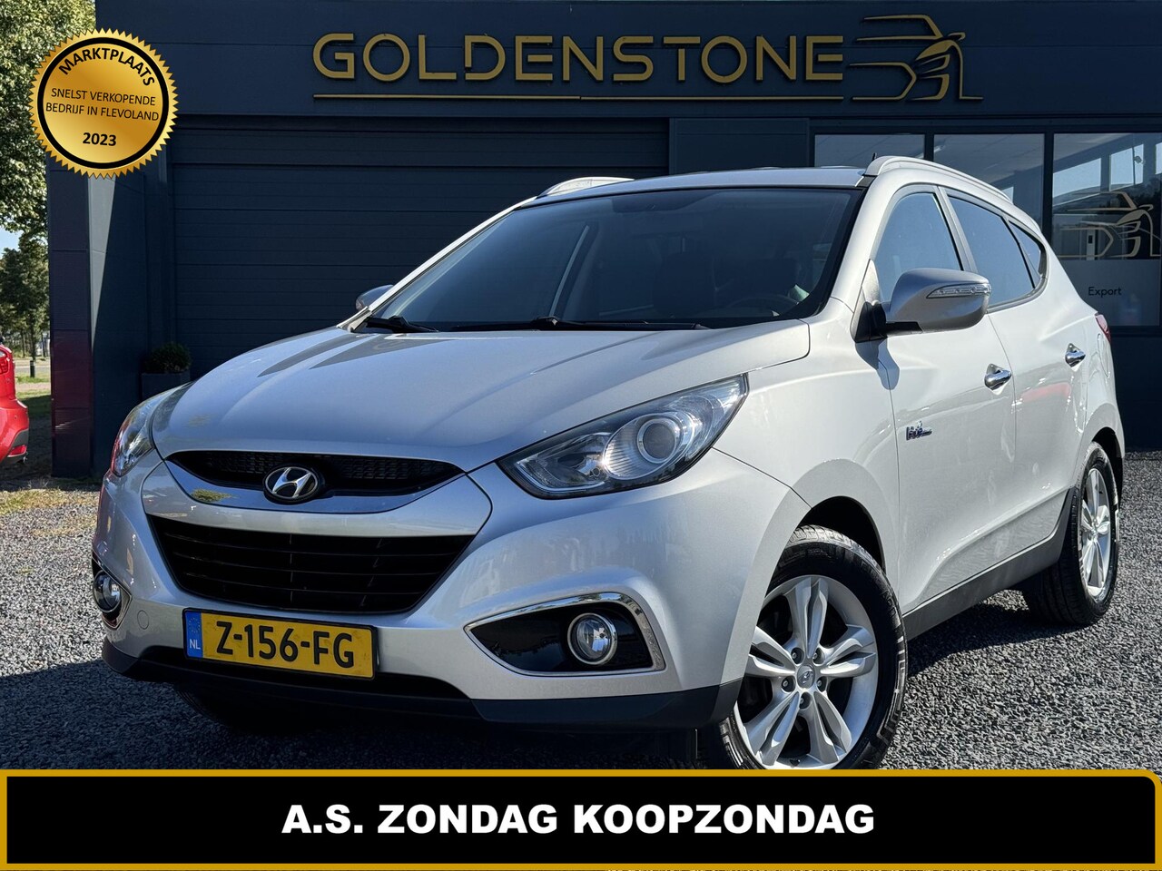 Hyundai ix35 - 1.6i GDI Active 1e Eigenaar,Leder,Navi,Clima,Cruise,6 Bak,PDC,135pk,Stoelverwarming,Camera - AutoWereld.nl