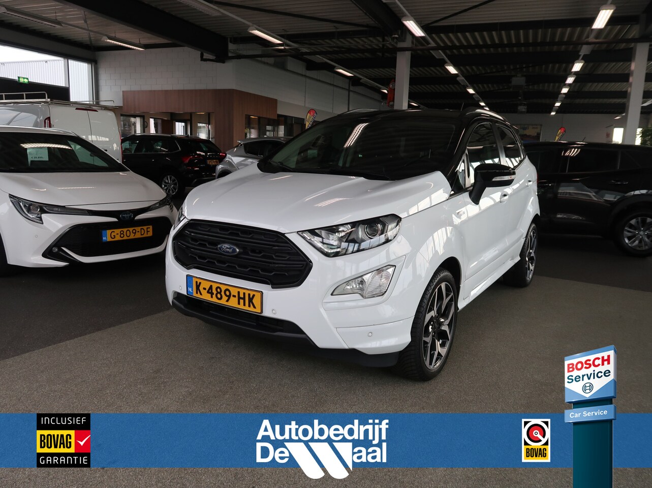 Ford EcoSport - 1.0 EcoB.125pk ST-Line Pack XENON/LEDER/CAMERA/KEYLESS/WINTERPACK - AutoWereld.nl