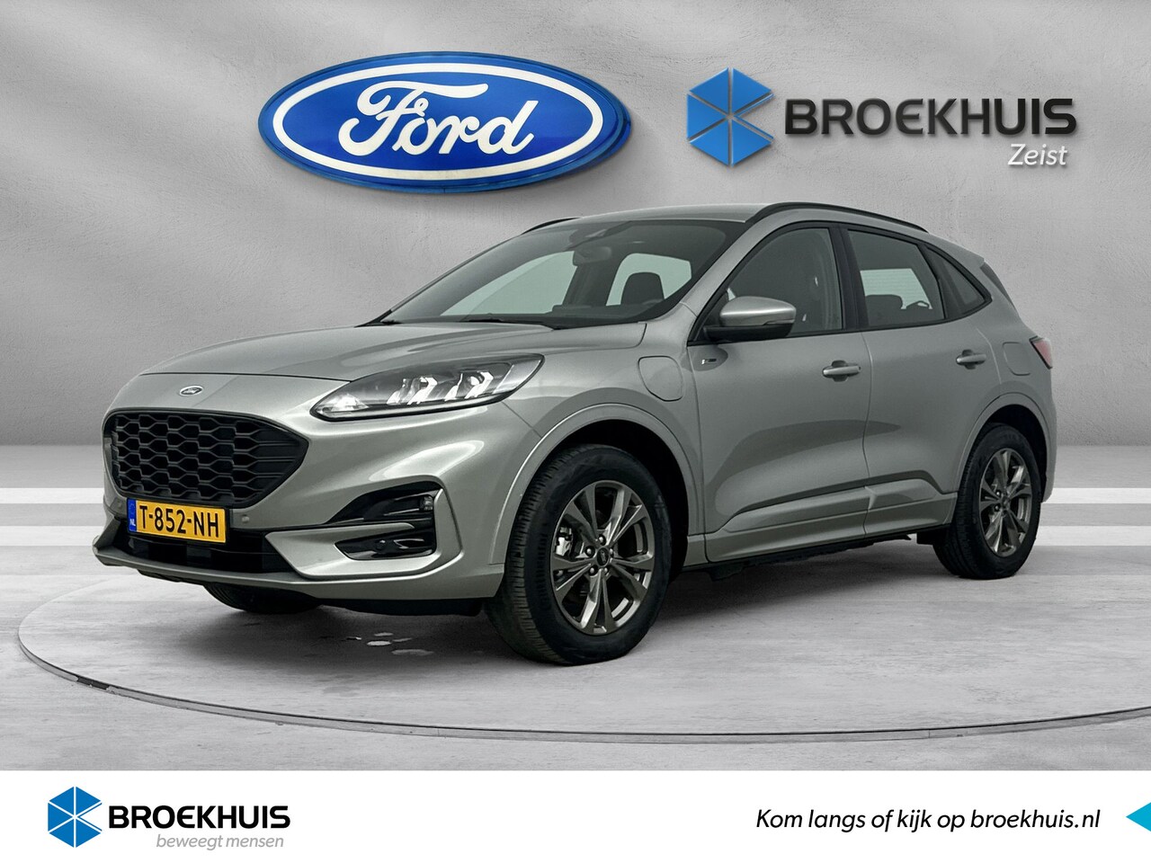 Ford Kuga - ST-LINE 2.5 Plug-in Hybride Automaat | NL Auto | 18'' | Standkachel | Keyless-entry | Park - AutoWereld.nl