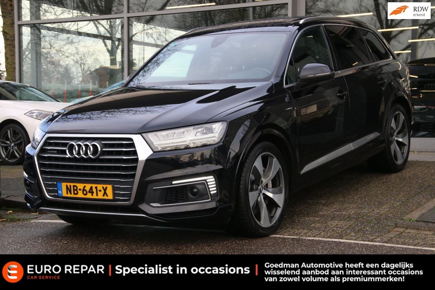 Audi Q7 - 3.0 TDI e-tron quattro Sport 3.0 TDI e-tron quattro Sport PANO-DAK - AutoWereld.nl