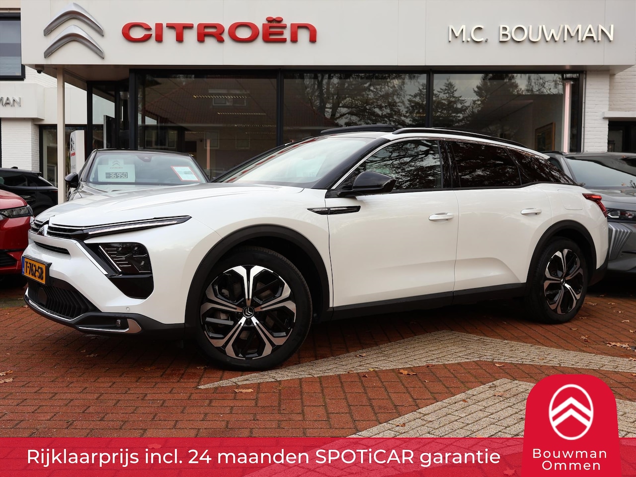 Citroën C5 X - Plug-In Hybrid 225PK e-EAT8 Automaat Shine, Rijklaarprijs | Panoramadak | Leder | Stoelver - AutoWereld.nl