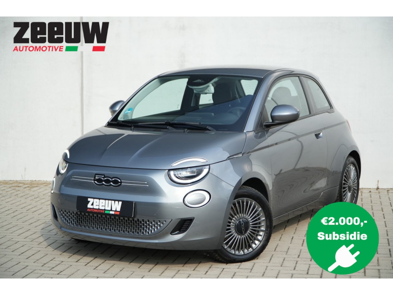 Fiat 500e - Icon 42KWH | LED | Navi | Carplay | Comfort | BTW | 16" - AutoWereld.nl