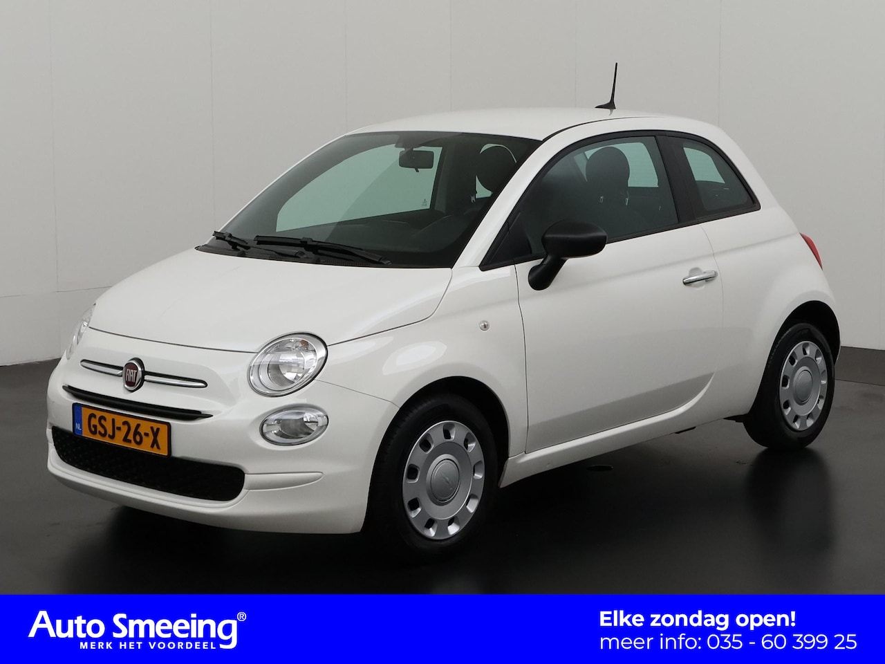 Fiat 500 - 1.0 Hybrid Cult | Airco | Zondag Open! - AutoWereld.nl