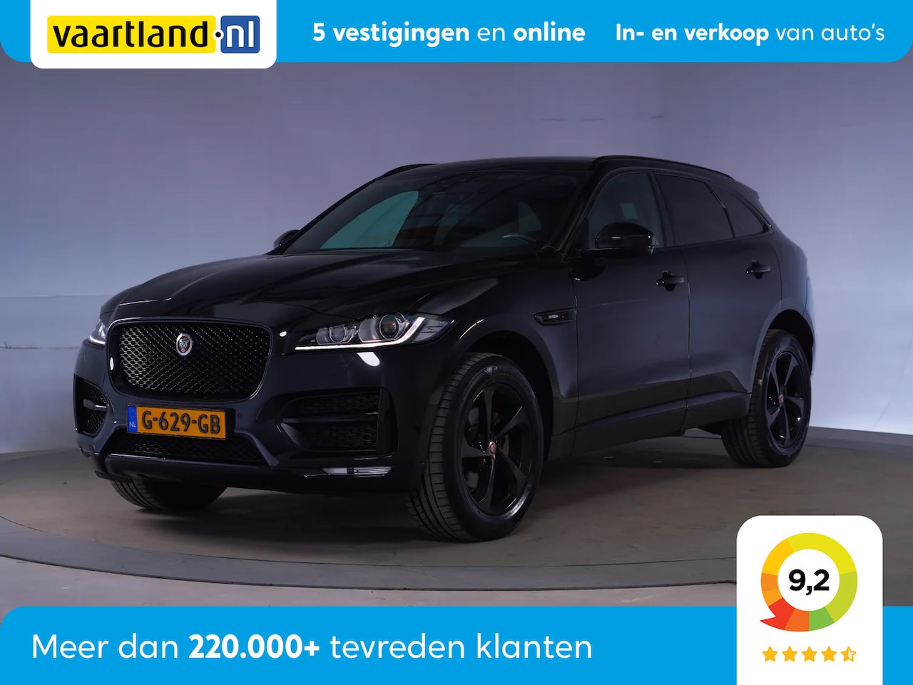 Jaguar F-Pace - 2.0t AWD R-Sport Premium Aut. [ Panorama Black-pack Leder Navi Xenon ] - AutoWereld.nl