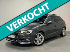 Audi A3 Sportback - 1.8 TFSI 3x S-Line Aut Pano Xenon Navi Keyless Trekhaak Vol