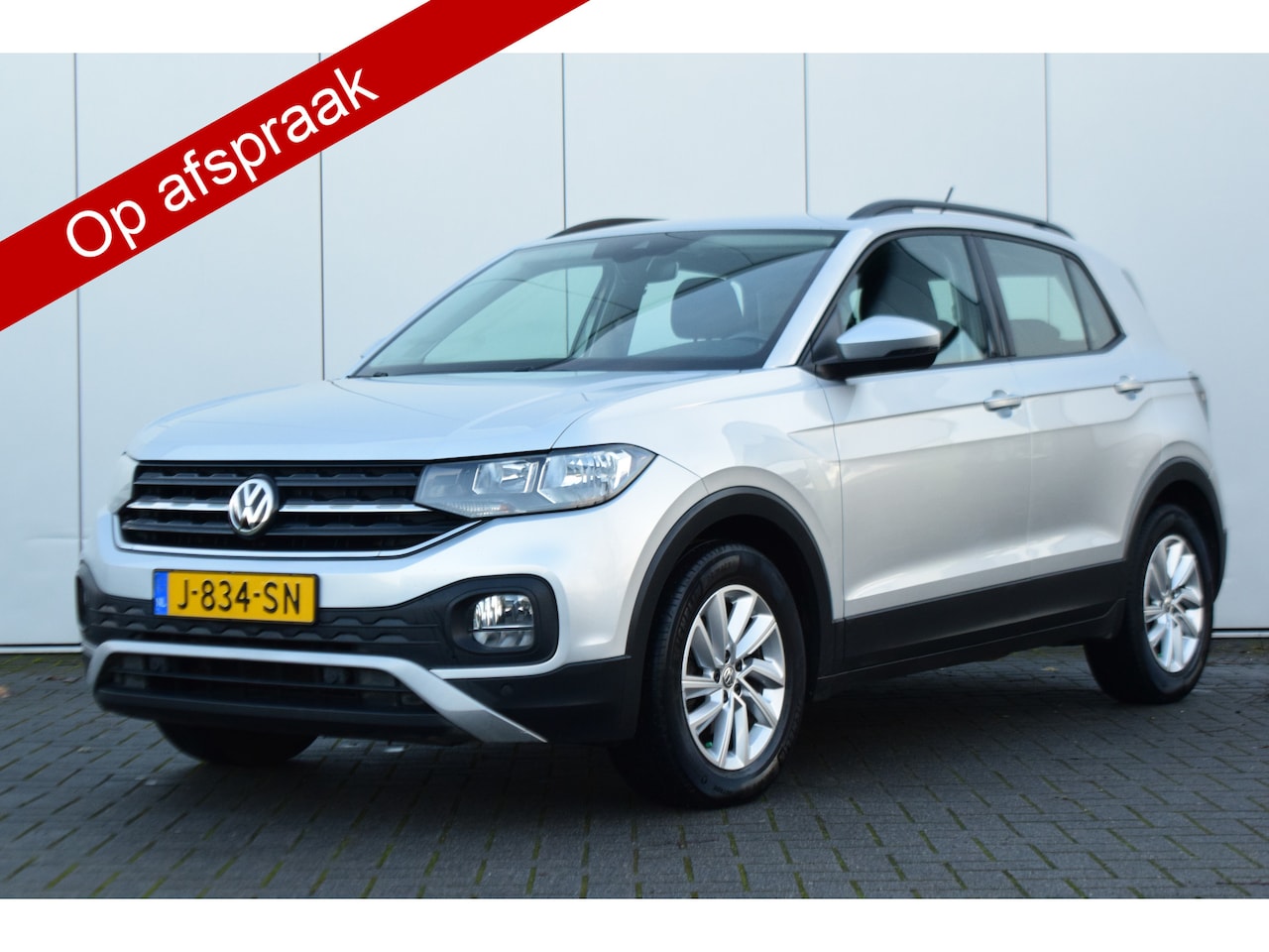 Volkswagen T-Cross - 1.0 TSI Life Navi/Bluetooth Ecc Cruise/Adap Pdc Trekhaak - AutoWereld.nl