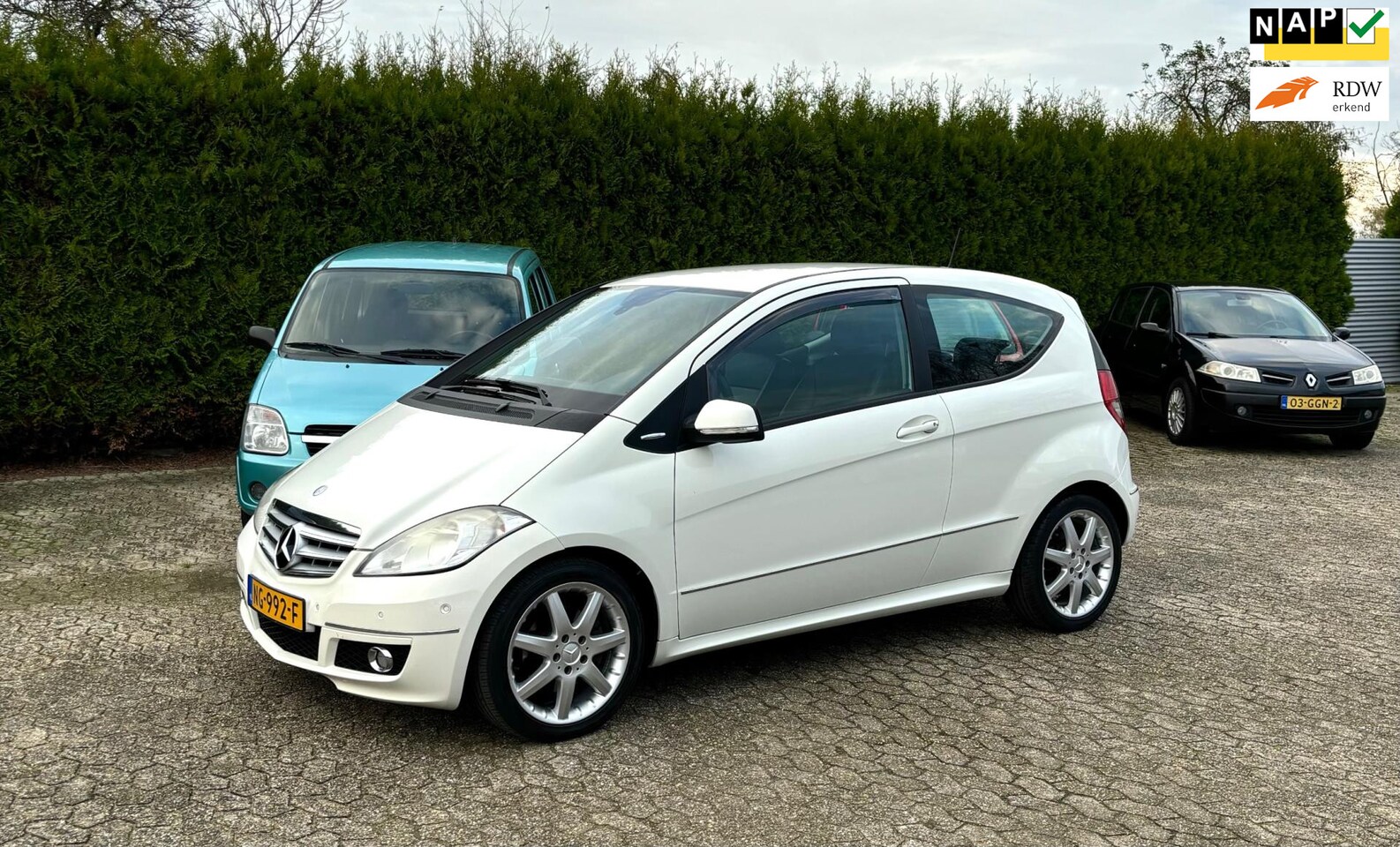 Mercedes-Benz A-klasse - 200 TURBO AIRCO NAVI LEER CC PERFECT RIJDEND - AutoWereld.nl