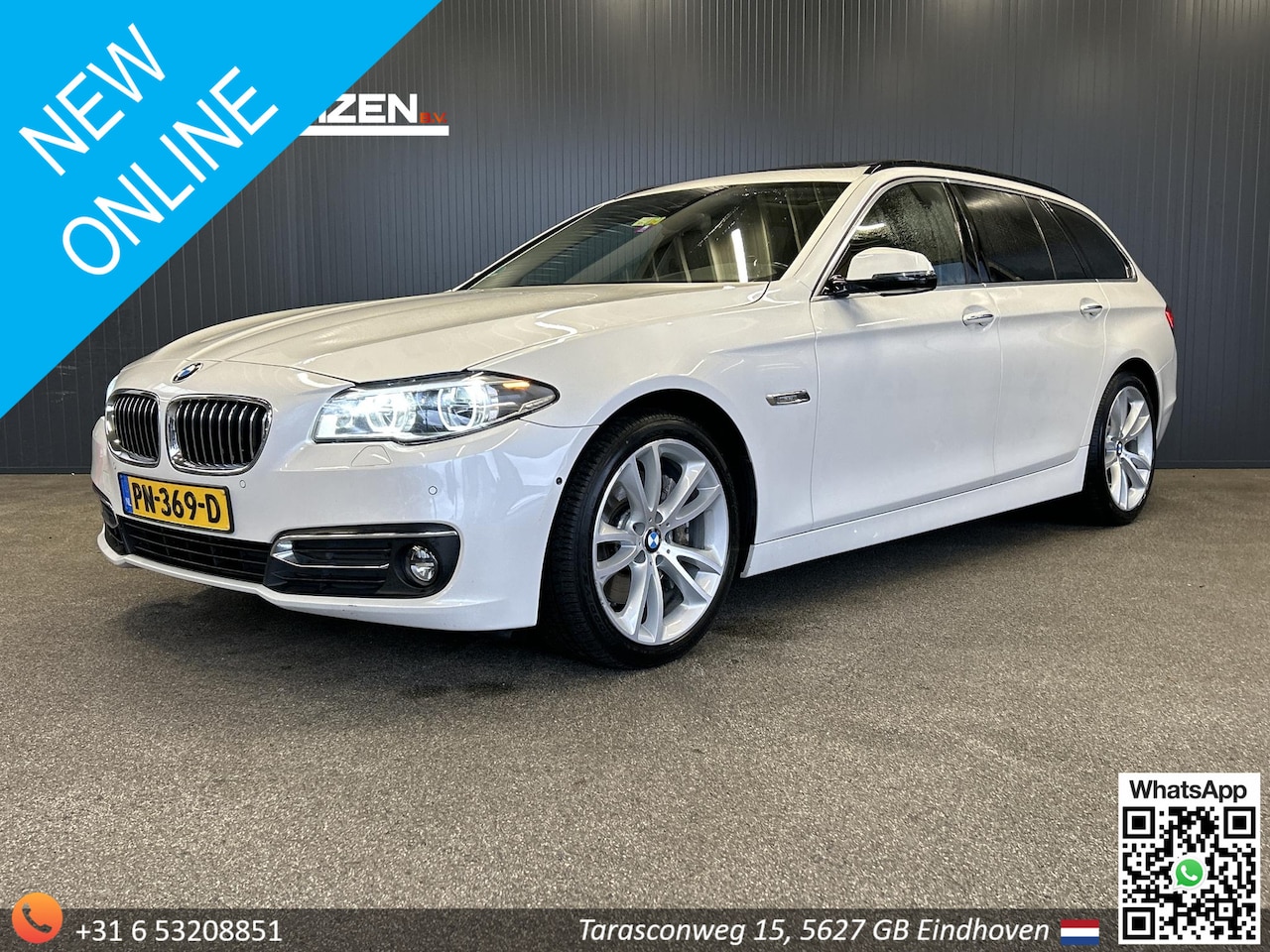 BMW 5-serie Touring - 525d Luxury Edition Aut. | Leder | Pano | Climate | Cruise | Navi | Camera | Stoelverwarmi - AutoWereld.nl