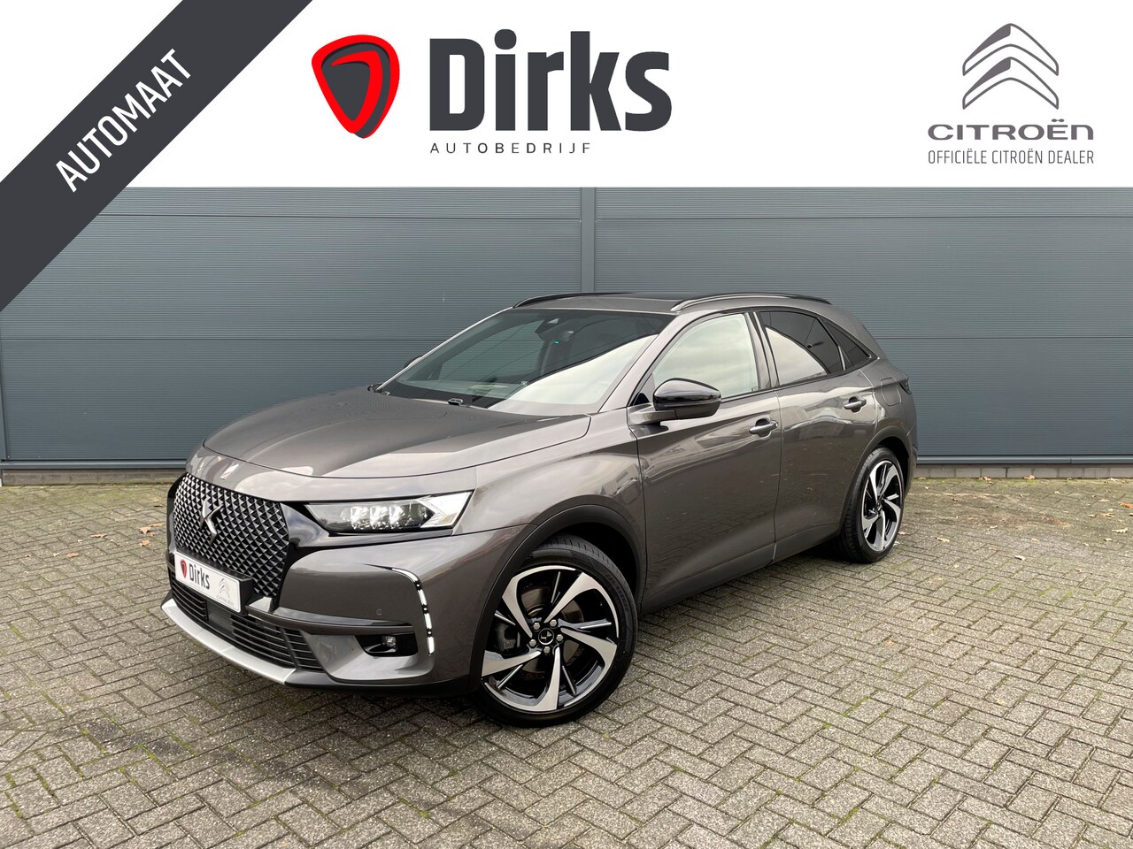 DS 7 Crossback - 300pk E-Tense 4x4 Black Line (Elektrisch Schuifdak - Leder incl massage/verwarming/ventila - AutoWereld.nl