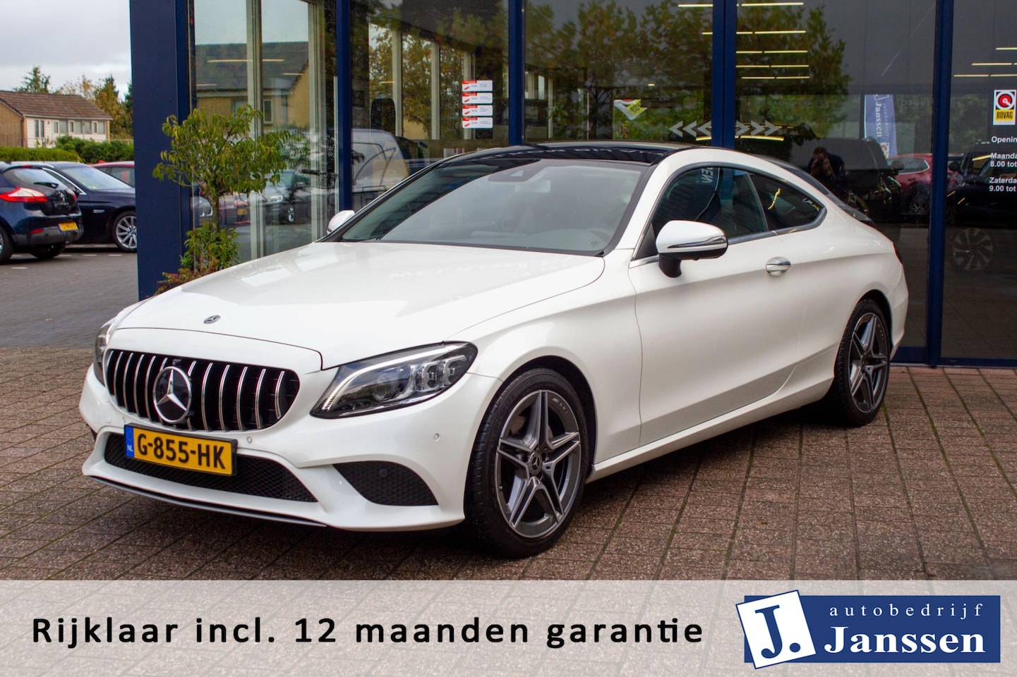 Mercedes-Benz C-klasse Coupé - 200 Premium Plus Pack AMG Line Navi | Prijs rijklaar incl. 12 mnd garantie | Panodak dak L - AutoWereld.nl