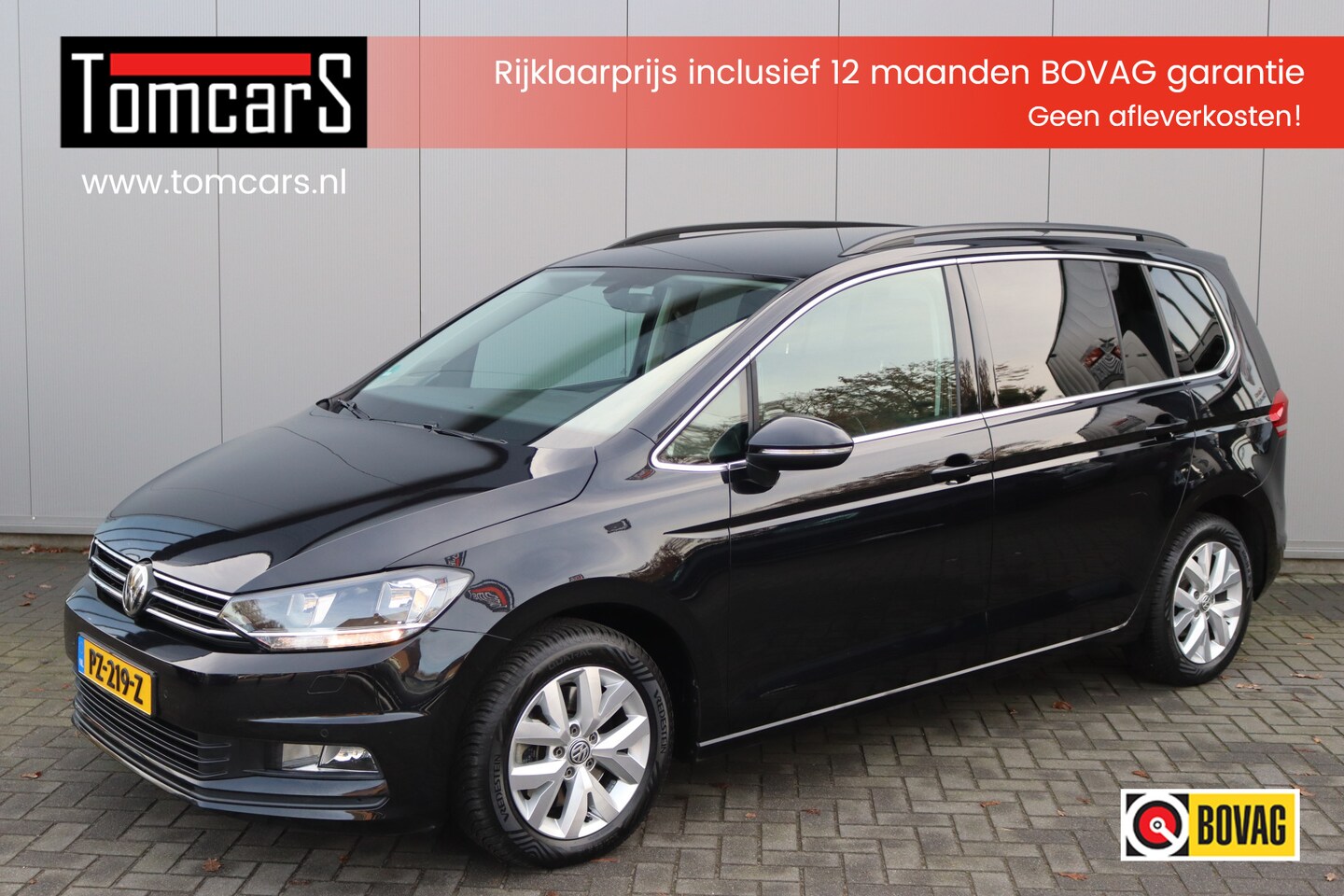 Volkswagen Touran - 1.4 150PK TSI Automaat Highline 7pers. Navigatie/Parkeerhulp/Cruise-Control/Climate-Contro - AutoWereld.nl