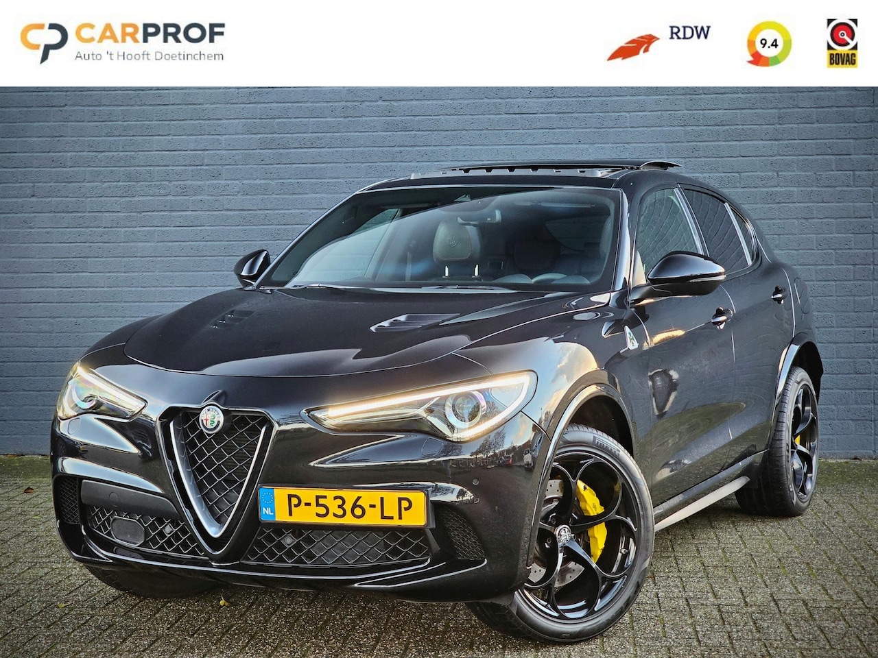 Alfa Romeo Stelvio - 2.9 V6 AWD Quadrifoglio / BTW / PANO / HARMAN KAR. / - AutoWereld.nl