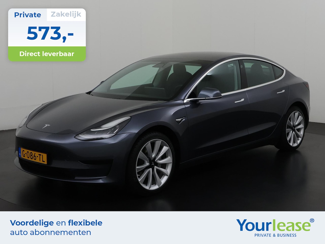 Tesla Model 3 - Standard RWD Plus 60 kWh | All-in 573,- Private Lease | Zondag Open! - AutoWereld.nl