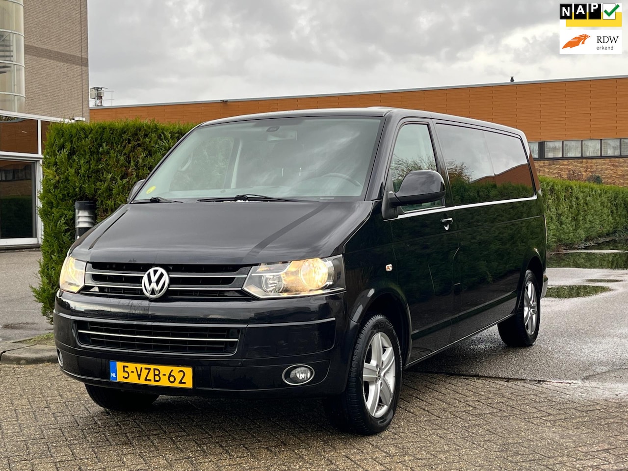 Volkswagen Transporter - 2.0 TDI L2 4Motion Dub.Cab. 65 Edition - AutoWereld.nl