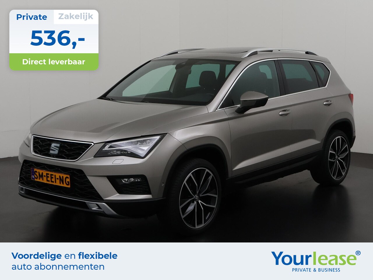 Seat Ateca - 1.5 TSI Xcellence DSG | All-in 536,- Private Lease | Zondag Open! - AutoWereld.nl