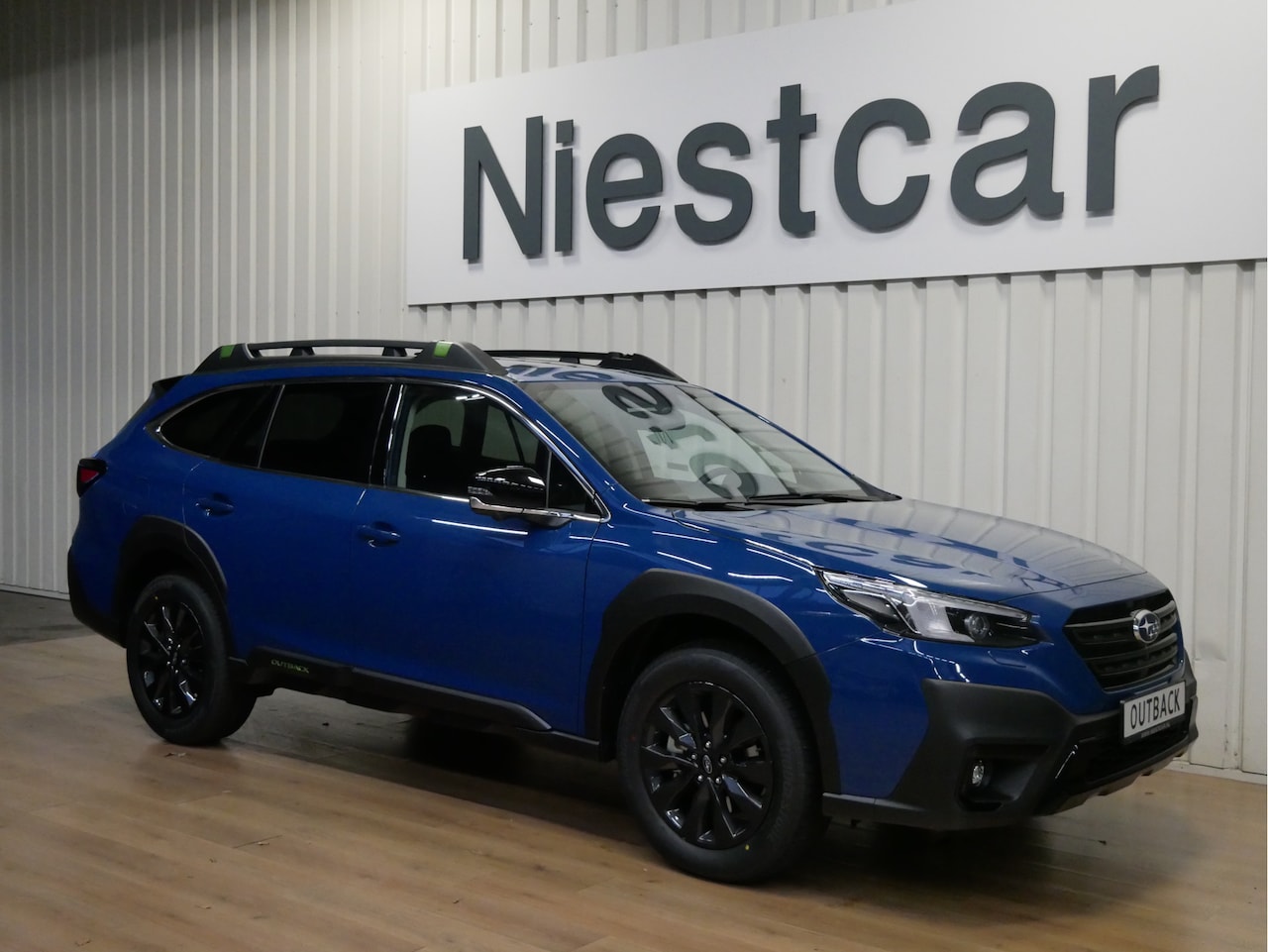 Subaru Outback - 2.5i Wildernes Premium Geyser Blue Edition ** NEW ** - AutoWereld.nl