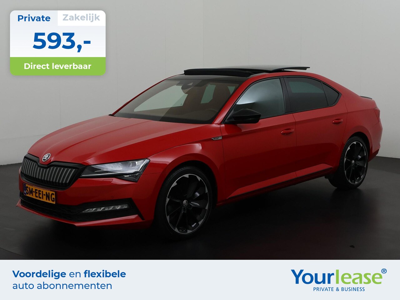 Skoda Superb - 1.4 TSI iV Sportline | All-in 593,- Private Lease | Zondag Open! - AutoWereld.nl