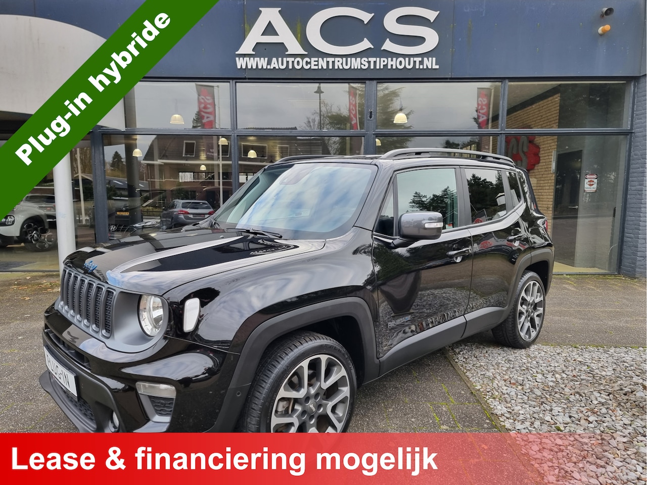 Jeep Renegade - 4xe 240 S - Plug-In Hybrid | Stuur- Stoelverw. | Parkeerass. | Blindspot | Nette staat! - AutoWereld.nl