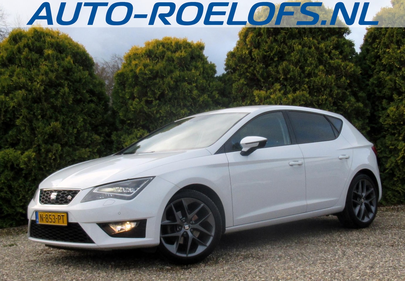 Seat Leon - 1.4 EcoTSI FR Automaat*Navi*Led*18 inch* - AutoWereld.nl