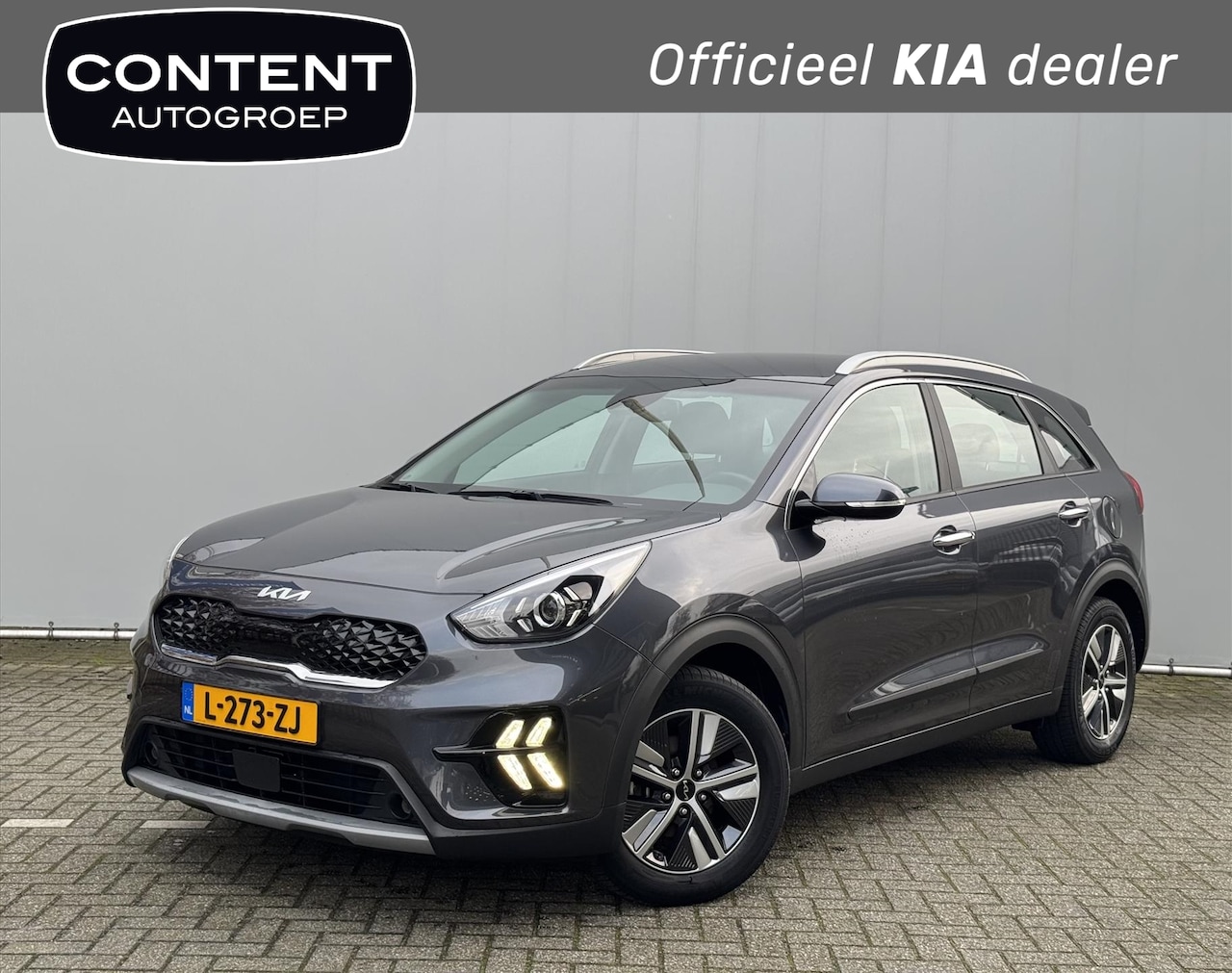 Kia Niro - 1.6 Hybrid 141pk DynamicLine I Navi I Achteruitrij-Camera - AutoWereld.nl