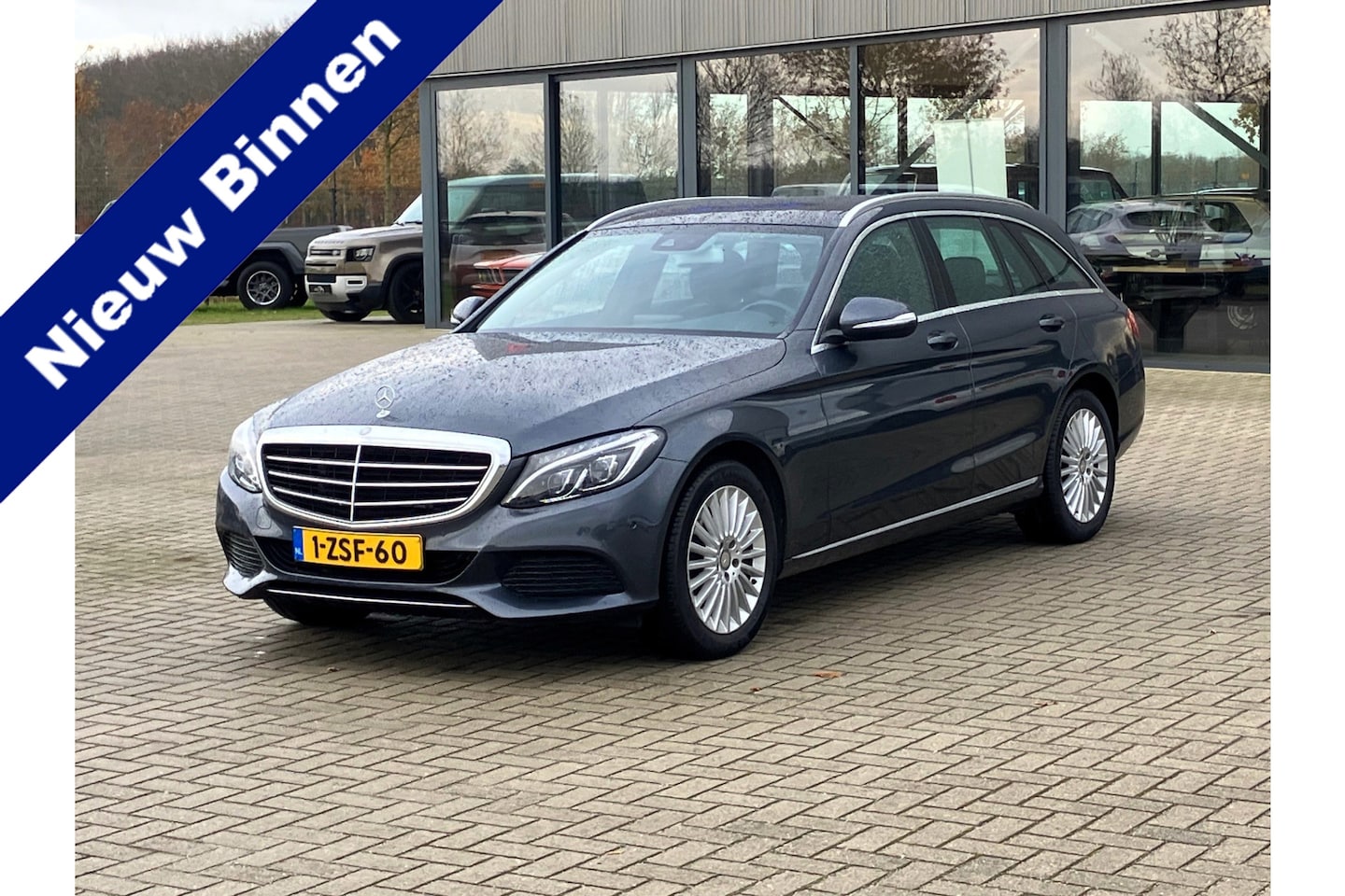 Mercedes-Benz C-klasse Estate - 180 Ambition Exclusive PANO LED 104951KM! - AutoWereld.nl