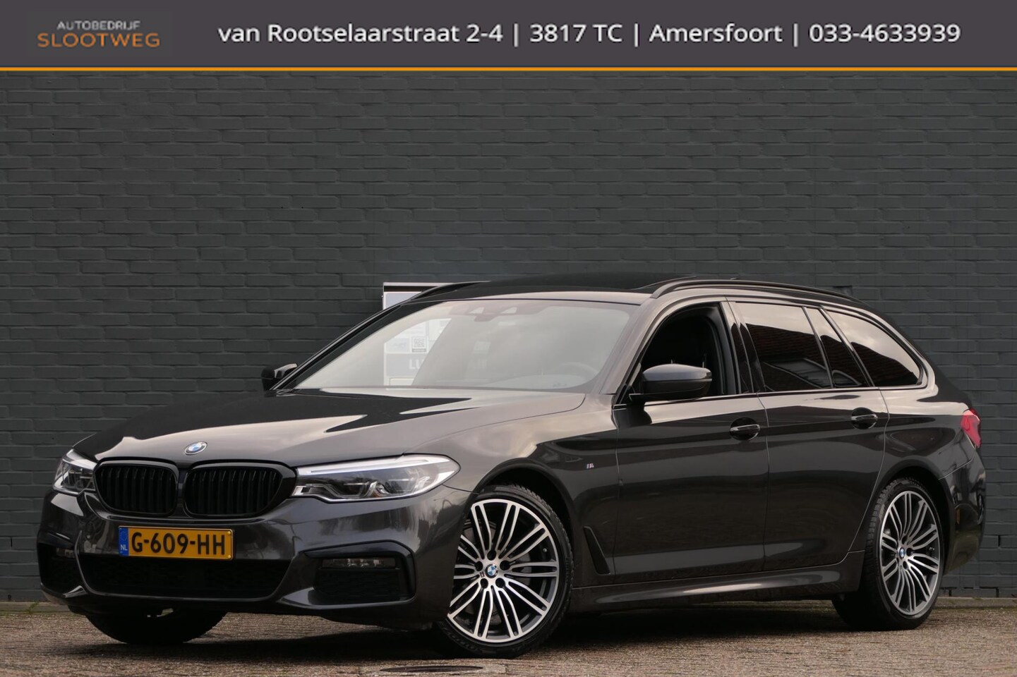 BMW 5-serie Touring - 520i M-Sport High Executive Panoramadak | Trekhaak | Shadow Line | Memory Stoelen - AutoWereld.nl