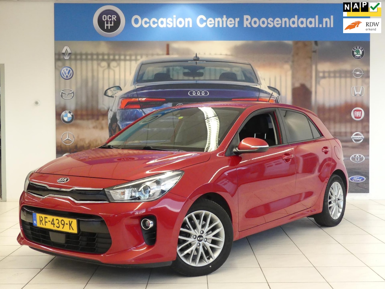 Kia Rio - 1.0 TGDI DynamicLine Airco Navigatie Apple Car Play Lmv LED Rijklaarprijs - AutoWereld.nl