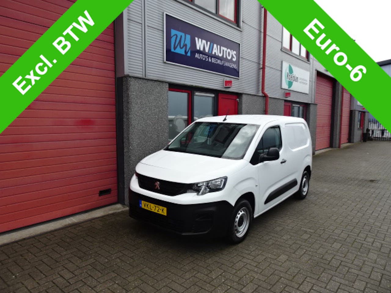 Peugeot Partner - 1.5 BlueHDI Pro 58545 km !!!!!!!! airco - AutoWereld.nl