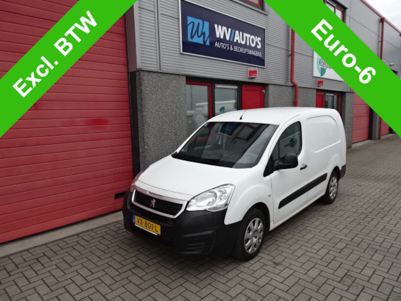 Peugeot Partner - 120 1.6 BlueHDi 100 L1 Première S&S xxl airco - AutoWereld.nl