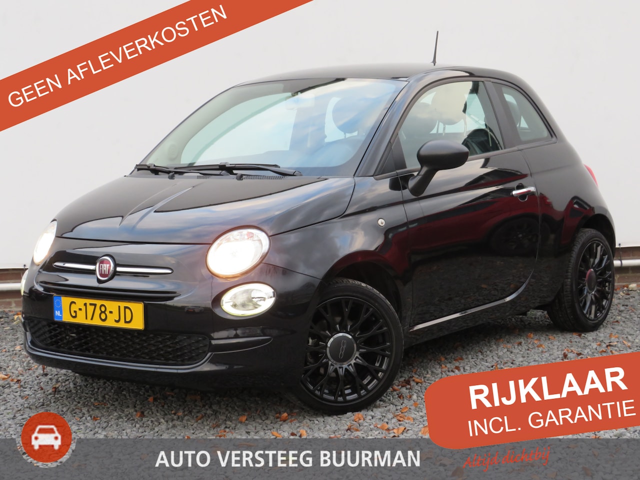 Fiat 500 - 0.9 TwinAir Turbo Young 0.9 TwinAir Turbo Young, ORG NL, Trekhaak, 16 inch velgen Cruise-Control, Bluetooth - AutoWereld.nl