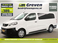 Peugeot Expert - 2.0 BlueHDI L3H1 Automaat Dubbele Cabine 6 Persoons Airco Camera Cruise Carplay PDC Elektr