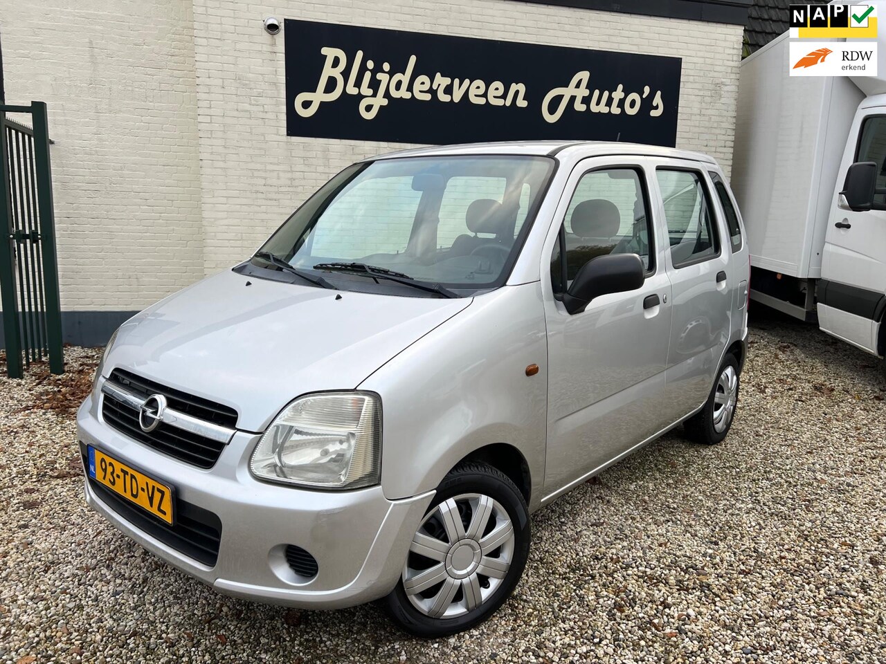 Opel Agila - 1.0-12V Essentia 122Dkm | APK 09-2025 - AutoWereld.nl