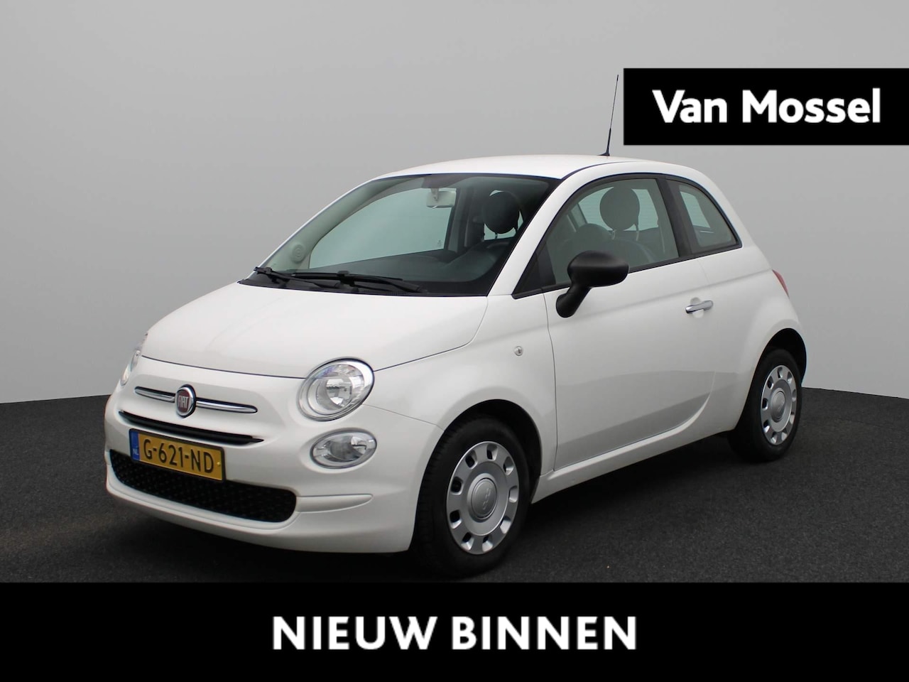 Fiat 500 - 0.9 TwinAir Turbo Young | CRUISE CONTROL | BLUETOOTH | AIRCO | MULTIFUNCTIONEEL STUURWIEL - AutoWereld.nl